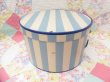 画像4: Blue×White Stripe Hat Box (4)