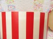 画像10: Red×White Stripe Hat Box (10)