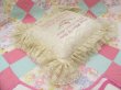 画像5: Mother Embroidered Satin Pillow  (5)