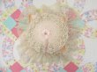 画像2: Romantic Doily Satin Pillow (2)