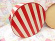 画像7: Red×White Stripe Hat Box (7)