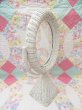 画像4: Wicker Stand Mirror White (4)