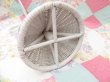 画像6: Wicker Towel Holder White (6)