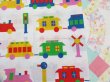 画像6: Colorful Train Flat Sheet (6)