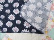 画像5: Baby Flannel Daisy Navy (5)