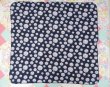 画像2: Baby Flannel Daisy Navy (2)