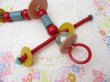 画像5: Colorful Wooden Doll Rattle (5)