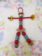 画像2: Colorful Wooden Doll Rattle (2)