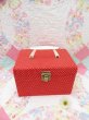 画像1: Polkadots Sewing Box Red (1)