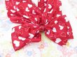 画像4: Heart Bow Hair Clip Red (4)