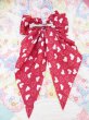 画像3: Heart Bow Hair Clip Red (3)