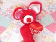 画像6: I love you Red Bear Plush (6)