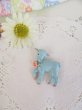 画像1: Baby Lamb Blue Pin (1)