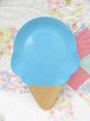 画像2: Melamine Ice Cream Plate Blue (2)