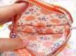 画像6: Flower Print Pouch Orange (6)