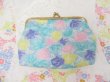 画像2: Pastel Flora Clasp Purse (2)