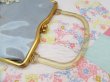 画像10: Silk Flower Handbag Blue (10)