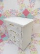 画像5: Wooden Doll Chest White (5)