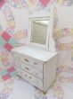 画像5: Wooden Doll Dresser White (5)