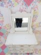 画像3: Wooden Doll Dresser White (3)