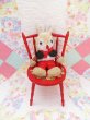 画像9: Wooden Doll Chair Red A (9)