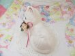 画像4: Bow Flower Kitten Figurine (4)