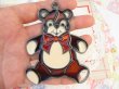 画像6: Stained glass Bear keychain (6)