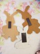 画像8: 3 Bunny Wood Magnet Set (8)