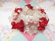 画像8: Old Plastic Wreath White (8)