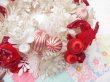 画像7: Old Plastic Wreath White (7)