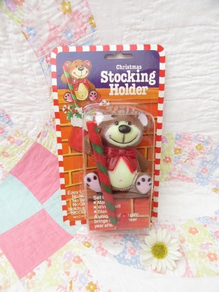 画像1: Bear Stocking Holder A (1)