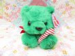 画像2: Puffkins Christmas Bear Green (2)