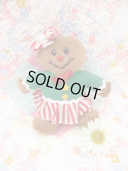 画像1: Gift Co Gingerbread Girl Plush (1)