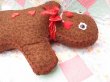 画像6: Cloth Gingerbread Man Flower (6)