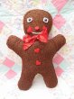 画像2: Cloth Gingerbread Man Flower (2)