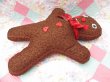 画像5: Cloth Gingerbread Man Flower (5)