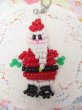 画像2: Beaded Santa Keychain (2)