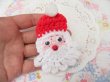 画像5: Crochet Santa Magnet (5)