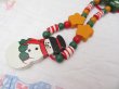 画像5: Snowman Wooden Necklace (5)