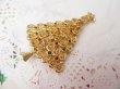 画像4: Gold Christmas Tree Brooch (4)