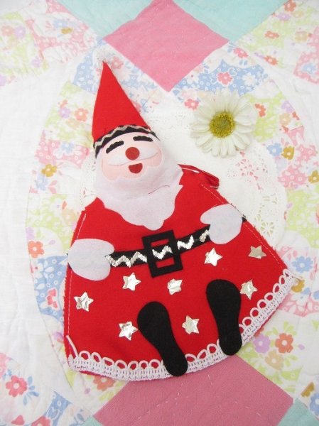 画像1: Old Santa Ornament Poket (1)