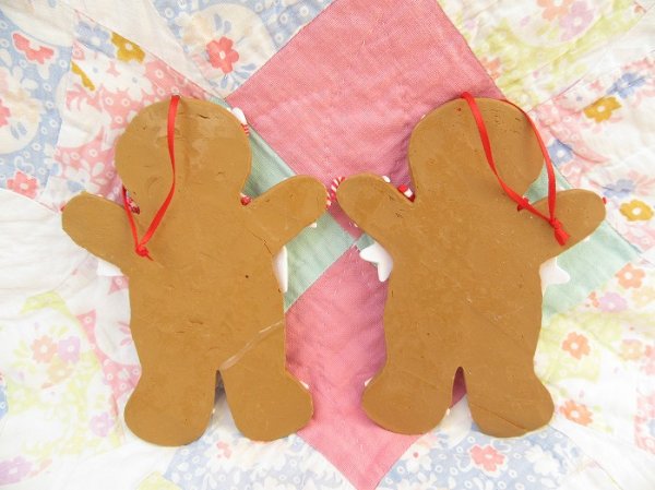 画像4: Twin Gingerbread Pair  (4)