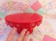 画像5: Metal Cake Stand Lace Red (5)