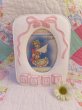 画像1: Baby Lace&Bow Photo Frame Pink (1)