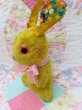 画像4: 70's Stand Bunny Yellow (4)
