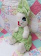 画像3: Green Gingham Dress Bunnies  (3)