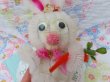 画像7: Chenille Bunny White (7)