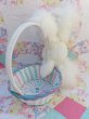 画像5: Giggle Bunny Easter Basket Blue (5)