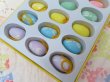 画像4: 15 Wooden Easter Egg Ornament (4)
