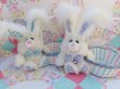 画像8: Giggle Bunny Easter Basket Green (8)